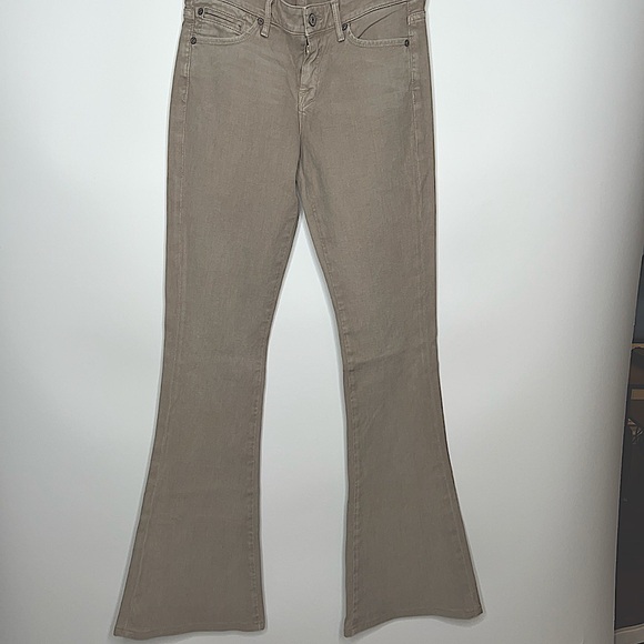 👖NWT SEVEN FOR ALL MANKIND JISELLE BOOTCUT JEANS IN BEIGE SIZE 26 - Picture 4 of 17